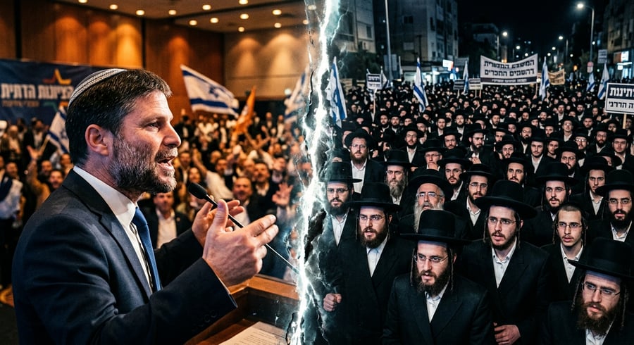 סמוטריץ מתגולל על הציבור החרדי